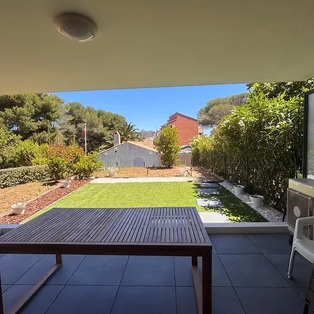 With Garden In Saint-raphael